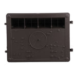LED Cutoff Wall Pack, 80W/100W/120W Selectable, 15,600 Lumens, CCT Selectable, 120-277V