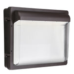 LED Cutoff Wall Pack, 80W/100W/120W Selectable, 15,600 Lumens, CCT Selectable, 120-277V