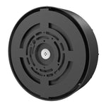 Round Bulkheads with Photocell, 1275 Lumens, Wattage and CCT Selectable, 120-277V, Bronze or Black Finish
