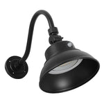 Gooseneck Barn Light, 3000 Lumens, 25W, CCT Selectable, Dusk to Dawn, 120-277V