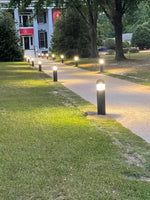 Round Top Modular Bollard System, 3000 Lumen Max, Wattage and CCT Selectable, 120-277V, Black or Bronze Finish