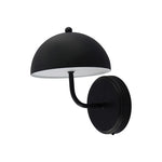 LED Wall Sconce, 500 Lumens, 10W, CCT Selectable, 120V, Black or White Finish
