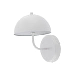 LED Wall Sconce, 500 Lumens, 10W, CCT Selectable, 120V, Black or White Finish