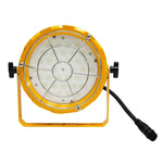 Round Loading Dock Light, 6600 Lumens, 60W, 6000K, with 1FT WP Connection Cord