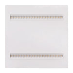 2X2 Aperture Grille LED Troffer, 5000 Lumen Max, Wattage and CCT Selectable, 120-277V