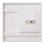 2X2 Aperture Grille LED Troffer, 5000 Lumen Max, Wattage and CCT Selectable, 120-277V