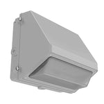LED Full Cutoff Wall Pack, 5400 Lumen Max, Wattage and CCT Selectable, Adjustable Throw, Integrated Photocell, 120-277V