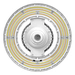 LED UFO High Bay, 21750 Lumen Max, Wattage and CCT Selectable, Sensor Ready, NSF Rated, 120-277V