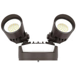 X-Gen Advance Security Lights with PIR Sensor, 3250 Lumens, Wattage and CCT Selectable, 120V, Bronze, White or Black Finish