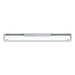 4FT, 6" Wide Slot Recessed Commercial Linear Lights, 4400 Lumen Max, Wattage and CCT Selectable, 120-277V