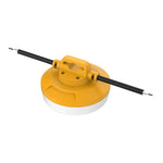 2 Wire Economy Construction String Lights, 12,000 Lumens, 10x10W, 5000K, 120-277V