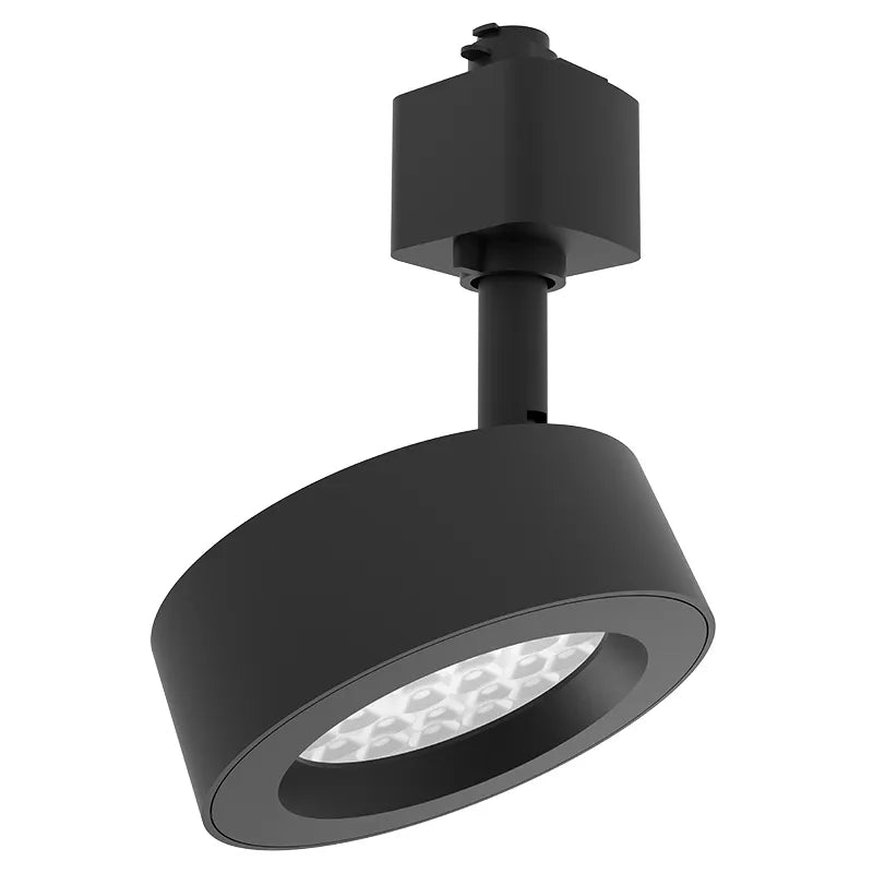LED Track Puck Light, 1350 Lumen Max, Wattage and CCT Selectable, 120V, White or Black Finish