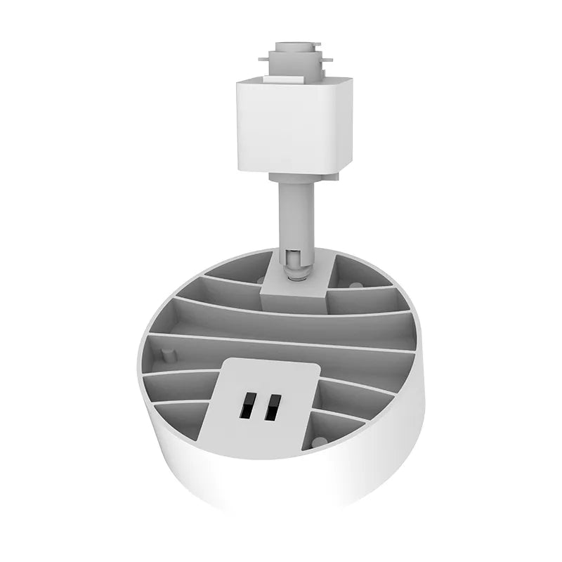 LED Track Puck Light, 1350 Lumen Max, Wattage and CCT Selectable, 120V, White or Black Finish