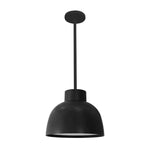 12" Dome Light with Rod Kit, 4000 Lumen Max, Wattage and CCT Selectable, 120V, White, Black or Bronze Finish