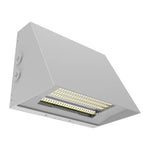 LED Cutoff Wall Pack, 5400 Lumen Max, Wattage and CCT Selectable, Adjustable Throw, Integrated Photocell, 120-277V