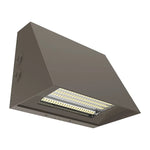 LED Cutoff Wall Pack, 8100 Lumen Max, Wattage and CCT Selectable, Adjustable Throw, Integrated Photocell, 120-277V