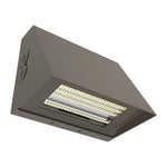 LED Cutoff Wall Pack, 5400 Lumen Max, Wattage and CCT Selectable, Adjustable Throw, Integrated Photocell, 120-277V