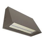 LED Cutoff Wall Pack, 13,500 Lumen Max, Wattage and CCT Selectable, Adjustable Throw, Integrated Photocell, 120-277V