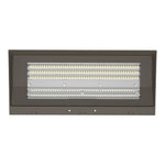 LED Cutoff Wall Pack, 13,500 Lumen Max, Wattage and CCT Selectable, Adjustable Throw, Integrated Photocell, 120-277V