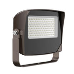 Round-Back Flood Light with U Bracket,7000 Lumens, Wattage and CCT Selectable, Photocell Included, 120-277V