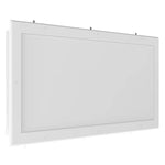 NSF and IP65 Rated 2x4 Flat Panel, 6250 Lumen Max, Wattage and CCT Selectable, 120-277V