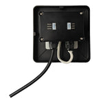 6" LED Modular Bollard System with Cone Reflector, 2000 Lumen Max, Wattage and CCT Selectable, 120-277V, Black or Bronze Finish