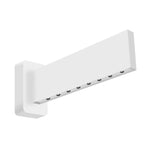 24" Architectural 0.7" Slim Up and Down Wall Sconce, 1800 Lumens, 20W, CCT Selectable, 120V, White and Sandy Black Finish24