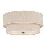 Helbert 18" Wide 4-Light Flush Mount