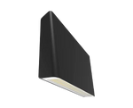 SLIM LED Wall Pack, 7816 Lumen Max, Wattage and CCT Selectable, Integrated Photocell, 120-277V, Bronze or White Finish