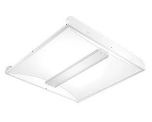 2 x 2 Foot LED Center Basket Troffer, 4408 Lumen Max, Wattage and CCT Selectable, 120-277V 2 x 2 Foot LED Center Basket Troffer, 4408 Lumen Max, Wattage and CCT Selectable, 120-277V