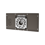 LED Half-Moon Wall Pack, 12,441 Lumen Max, Wattage and CCT Selectable, 120-277V