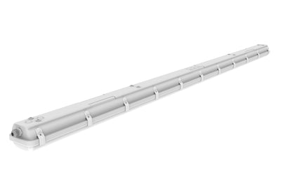 8FT LED Vapor Tight Fixture, 13000 Lumen Max, CCT and Wattage Selectable, 120-277V