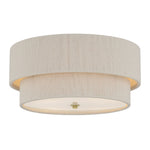 Helbert 18" Wide 4-Light Flush Mount