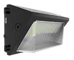 LED Wallpack, 14,087 Lumen Max, Wattage, CCT and Optice Selectable, 120-277V, Bronze or White