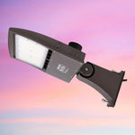 The Quasar G3 LED Area/Parking Lot Light, 19,800 Lumens, 150W, 5000K, 120-277V, Bronze Finish