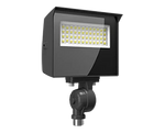 LED Flood Light, 3120 Lumen Max, Wattage and CCT Selectable, Adjustable Optics, 120-277V