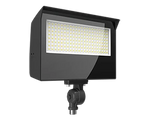 LED Flood Light, 12,772 Lumen Max, Wattage and CCT Selectable, Adjustable Optics, 120-277V