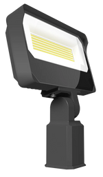 LED Flood Light, 14,040 Lumen Max, Wattage and CCT Selectable, 120-277V, Bronze or White Finish
