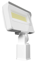 LED Flood Light, 14,040 Lumen Max, Wattage and CCT Selectable, 120-277V, Bronze or White Finish