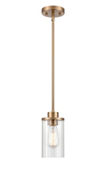 Mini-Pendant Light, Matte Black or Modern Gold, Beverlly Collection