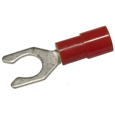 Nylon Insulated Locking Fork/Spade Terminals (100 pack)