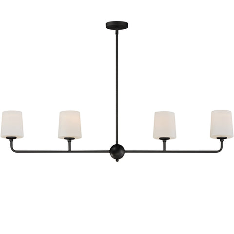 Bristol 4-Light Linear Chandelier (Available in Anthracite, Satin Brass, or Satin Nickel) Bristol 4-Light Linear Chandelier (Available in Anthracite, Satin Brass, or Satin Nickel)