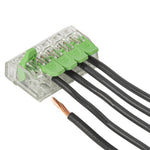 Gardner Bender 19-PCL5 LeverGard Connectors - 5-port lever connectors; 10/bag
