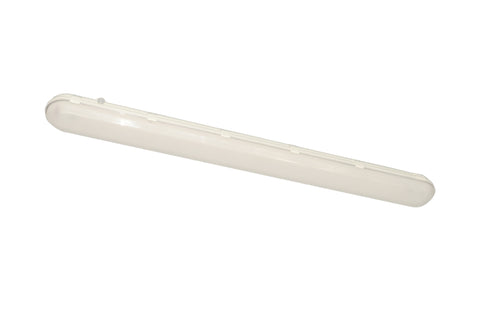 4FT LED Vapor Tight Fixture, 5323 Lumens, CCT and Wattage Selectable, 120-277V