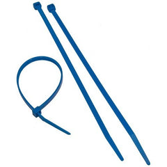 Blue Nylon Cable Ties 50LB 8 in.