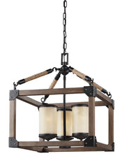 3113303EN3-846, Three Light Chandelier , Dunning Collection