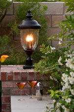 Carriage House DC 3-LT Outdoor Pole/Post Lantern