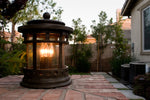Santa Barbara VX 3-Light Outdoor Deck Lantern
