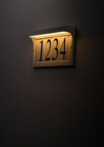 White Address Light Frame - 53610WT