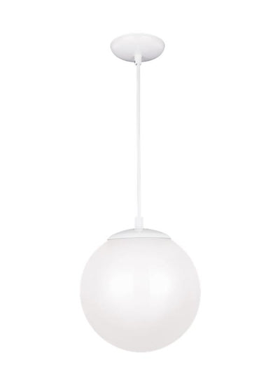 6020-15, One Light Pendant , Leo - Hanging Globe Collection